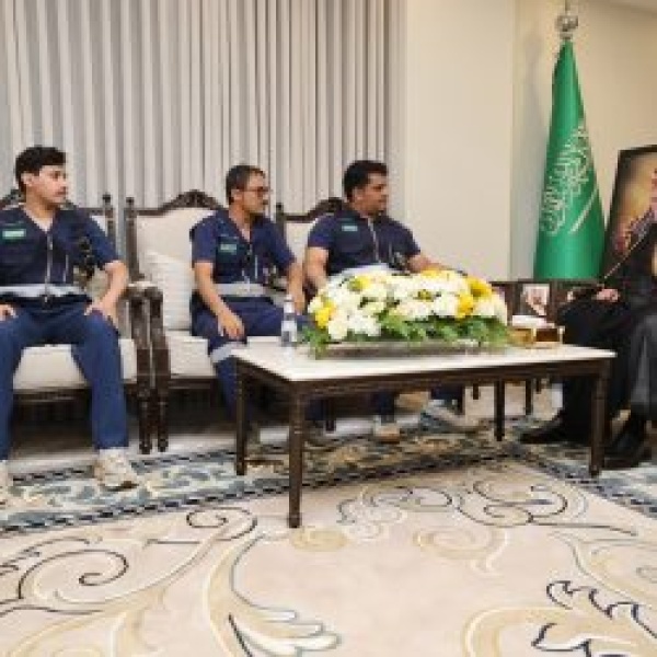 أمير نجران يط لع على أعمال جمعية ليث للإنقاذ