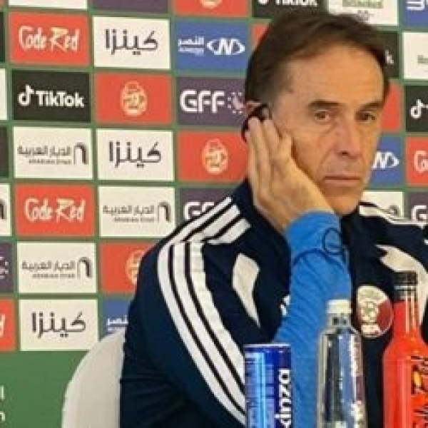 لوبتيغي اللعب أمام 55 ألف مشجع سعودي يمثل حافز ا لقطر لوبتيغي اللعب أمام 55 ألف مشجع سعودي يمثل حافز ا لقطر