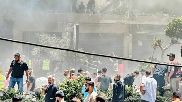 قتلى بغارة إسرائيلية على ضاحية بيروت الجنوبية قتلى بغارة إسرائيلية على ضاحية بيروت الجنوبية