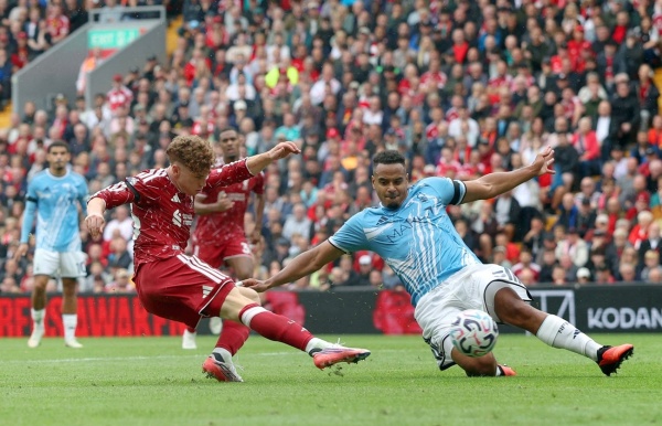 ليفربول يواصل السقوط بتعادل جديد مع نوتنجهام ليفربول يواصل السقوط بتعادل جديد مع نوتنجهام