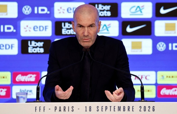 5 وجوه جديدة في تشكيلة زيدان الأولى لمنتخب فرنسا
