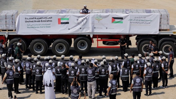 جهود متواصلة لـ الفارس الشهم 3 في قطاع غزة