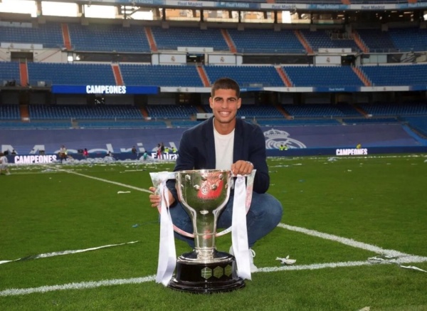 ريال مدريد يضاعف معاناة ألكاراز ريال مدريد يضاعف معاناة ألكاراز