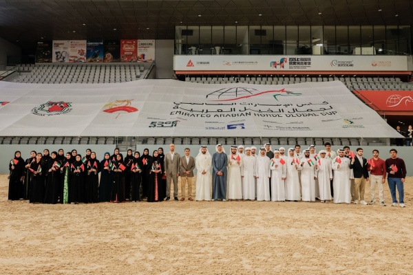 سبران يتو ج بذهبية الفحول في كأس الإمارات العالمي لجمال الخيل العربية