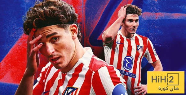 ألفاريز يوجه ضربة قاسية لـ اتلتيكو مدريد ألفاريز يوجه ضربة قاسية لـ اتلتيكو مدريد