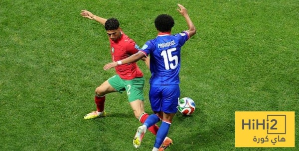 تقييم لاعبو المغرب وهايتي في الشوط الاول