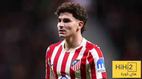 أرسنال يضع برشلونة تحت الضغط بسبب ألفاريز أرسنال يضع برشلونة تحت الضغط بسبب ألفاريز