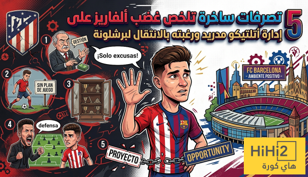 5 تصرفات ساخرة تلخص غضب ألفاريز على إدارة أتلتيكو مدريد ورغبته بالانتقال لبرشلونة