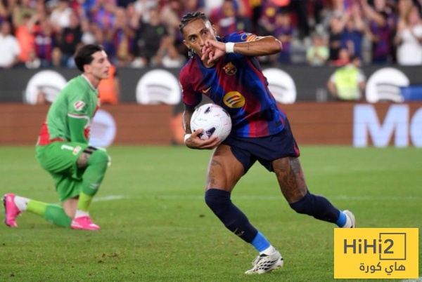 رافينيا ثاني من يفعلها لبرشلونة بعد ميسي