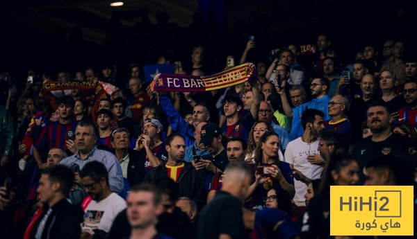 عدد الحضور الجماهيري في لقاء برشلونة وفينورد
