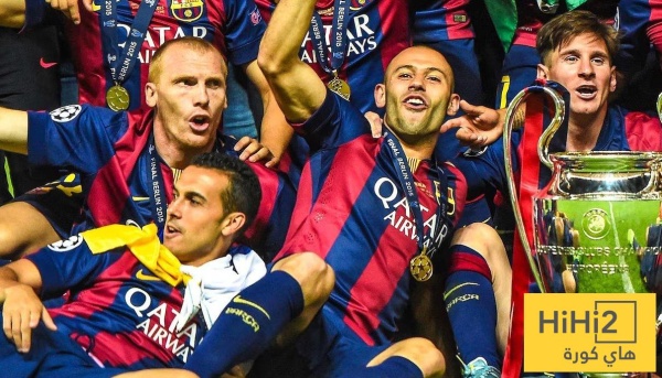ثلاثة من صناع مجد برشلونة مصادفة تتكرر لثلاثة أعوام متتالية ثلاثة من صناع مجد برشلونة مصادفة تتكرر لثلاثة أعوام متتالية