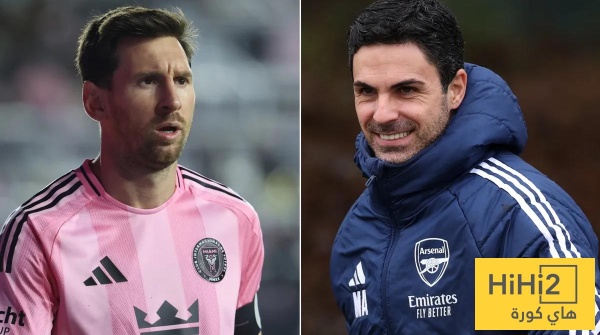 ما يفعله لم أره من قبل أرتيتا يشبه لاعب أرسنال بميسي