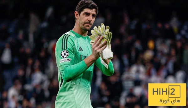 ما وراء غياب كورتوا المفاجئ تفاصيل مثيرة من داخل ريال مدريد قبل الكلاسيكو