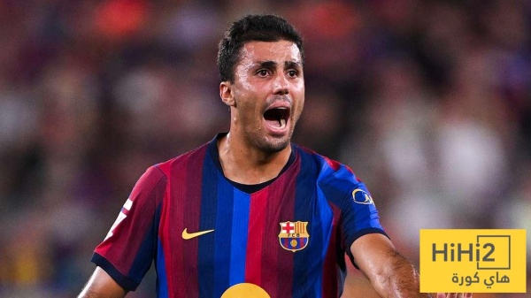 كواليس الكلاسيكو ماذا قال رودري لزملائه قبل بداية الشوط الثاني