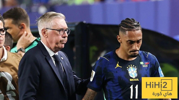 أنشيلوتي يثير قلق برشلونة هل يتكرر السيناريو المقلق مع رافينيا