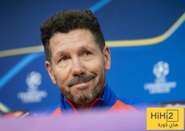 انتصار واحد يفصل سيميوني عن رقم تاريخي مع أتلتيكو مدريد انتصار واحد يفصل سيميوني عن رقم تاريخي مع أتلتيكو مدريد