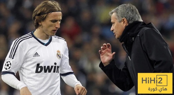 صورة مودريتش يتفاعل مع منشور عودة مورينيو صورة مودريتش يتفاعل مع منشور عودة مورينيو