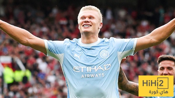 هدف هالاند في مانشستر يونايتد يقوده لإنجاز تاريخي في الدوري الإنجليزي هدف هالاند في مانشستر يونايتد يقوده لإنجاز تاريخي في الدوري الإنجليزي