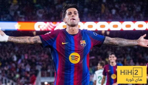 كانسيلو يغي ر وضعه في برشلونة الأرقام تكشف التحول