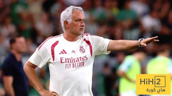 لاعب ريال مدريد يخرج من حسابات مورينيو لاعب ريال مدريد يخرج من حسابات مورينيو