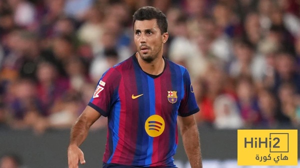 رودري قلب الطاولة في برشلونة واسم كبير يدفع الثمن رودري قلب الطاولة في برشلونة واسم كبير يدفع الثمن