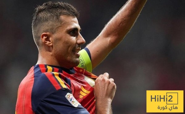 رودري عاشر من يفعلها لبرشلونة مع اسبانيا رودري عاشر من يفعلها لبرشلونة مع اسبانيا