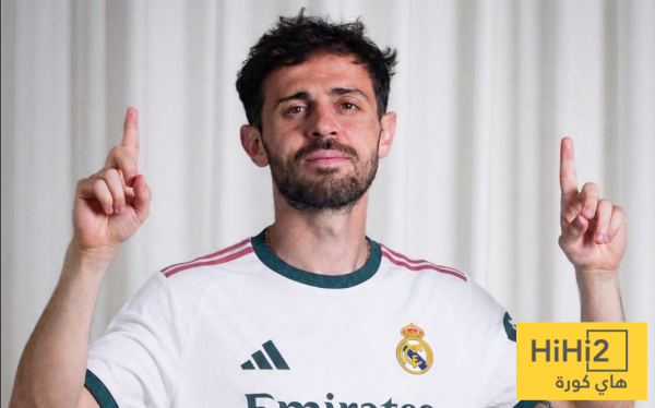 برناردو سيلفا يدخل قائمة نادرة في ريال مدريد