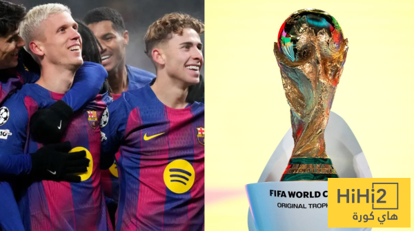 لاعبو برشلونة يسيطرون على كأس العالم لاعبو برشلونة يسيطرون على كأس العالم