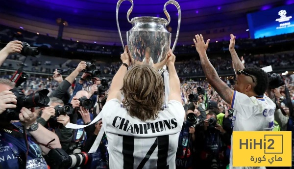 مودريتش رد لماذا فاز ريال مدريد بدوري ابطال اوروبا اكثر من اللغيا في فترتك