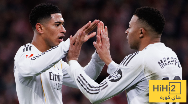 مبابي وبيلينغهام يرفعان راية ريال مدريد في كأس العالم مبابي وبيلينغهام يرفعان راية ريال مدريد في كأس العالم