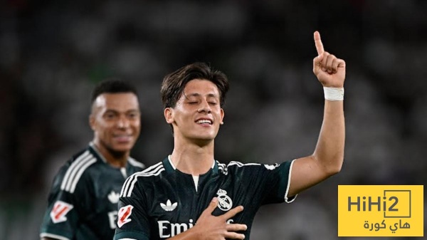 نهاية الشوط الاول ريال مدريد يتقدم بثنائية ضد إلتشي