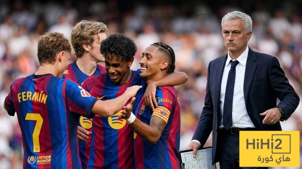 برشلونة يضع مورينيو أمام سؤال صعب