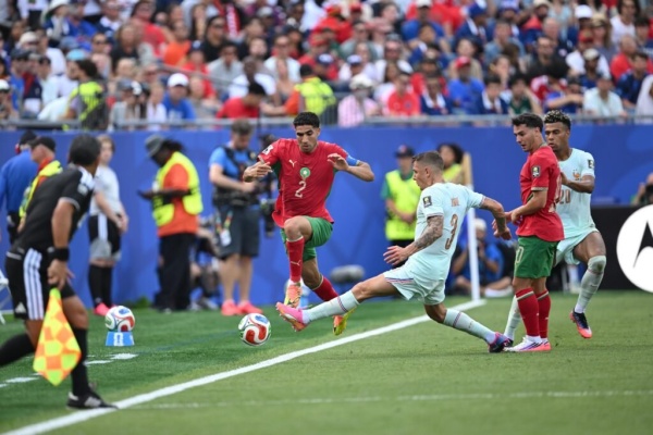 مغامرة المنتخب المغربي في كأس العالم تتوقف عند الربع النهائي مغامرة المنتخب المغربي في كأس العالم تتوقف عند الربع النهائي