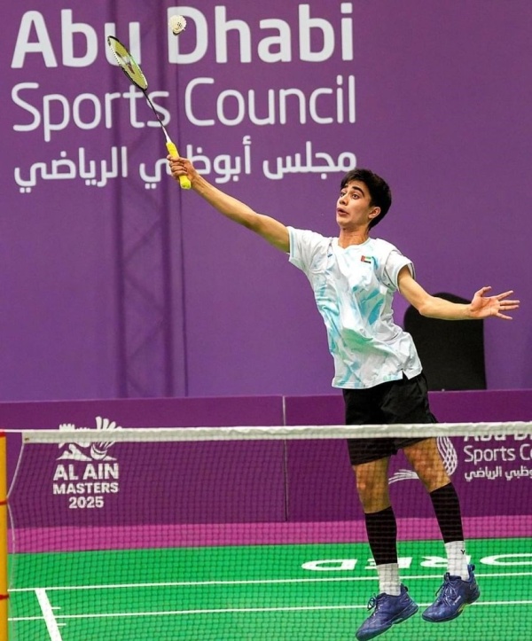 ريان ملحان لاعب منتخب الريشة الطائرة يتأهل إلى أولمبياد داكار