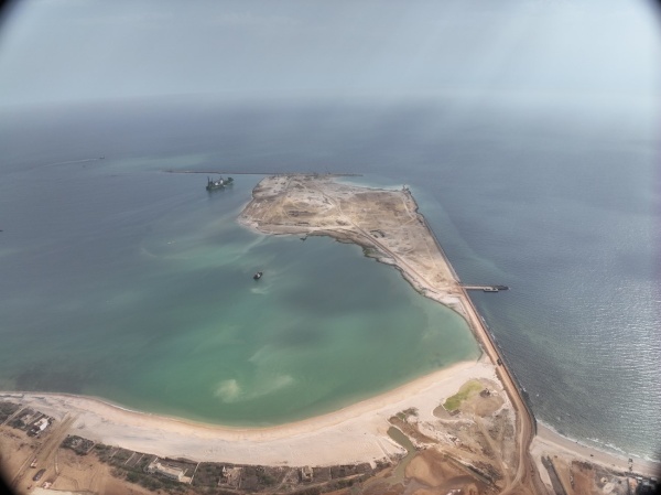 موانئ دبي العالمية ت نجز أعمال التجريف في ميناء ندايان بالسنغال