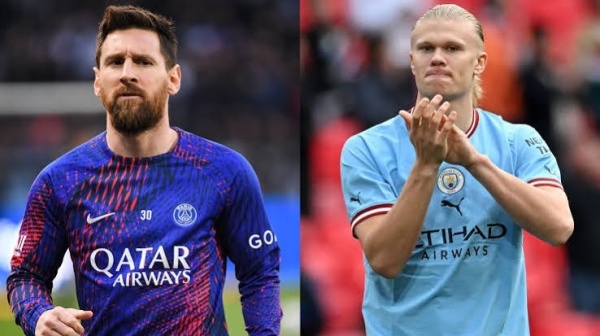 هدف واحد يكفي لتغيير التاريخ هالاند يهدد أرقام ميسي
