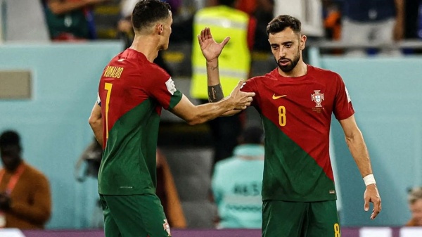 برونو فيرنانديز رونالدو سيظل الرمز الأكبر للبرتغال برونو فيرنانديز رونالدو سيظل الرمز الأكبر للبرتغال