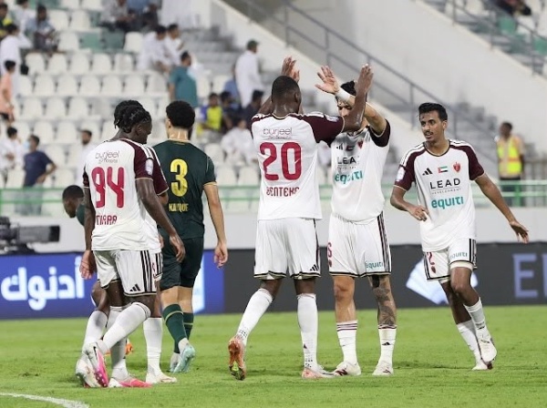 الوحدة يعبر خورفكان بثلاثية مثيرة في دوري أدنوك للمحترفين
