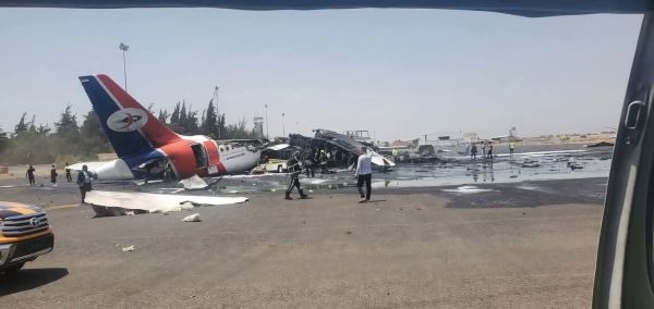 من مطار صنعاء إلى ميناء الحديدة تعرية سعودية جديدة باليمن من مطار صنعاء إلى ميناء الحديدة تعرية سعودية جديدة باليمن