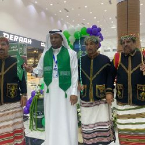 جستر محايل تحتفل باليوم الوطني السعودي 96