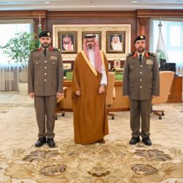 نائب أمير جازان يستقبل مدير مرور المنطقة المعي ن حديث ا نائب أمير جازان يستقبل مدير مرور المنطقة المعي ن حديث ا