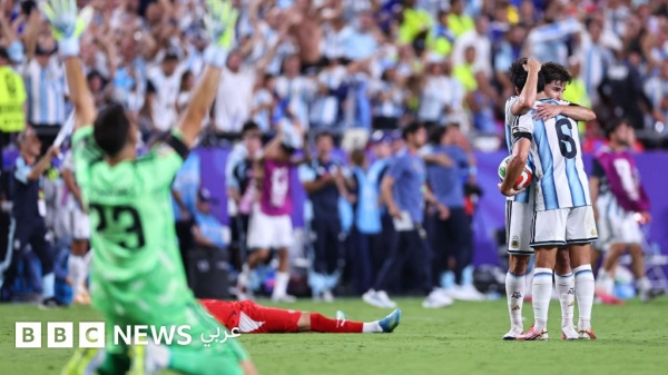 كأس العالم عبور بشق الأنفس للأرجنتين وإنجلترا إلى نصف النهائي واكتمال أضلاع المربع الذهبي