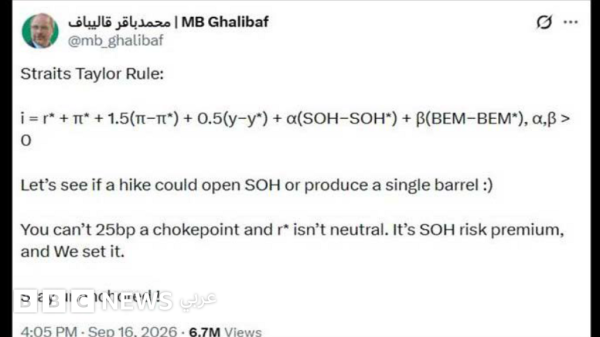 كيف يستخدم رئيس البرلمان الإيراني المصطلحات المالية لاستهداف الأسواق الأمريكية كيف يستخدم رئيس البرلمان الإيراني المصطلحات المالية لاستهداف الأسواق الأمريكية