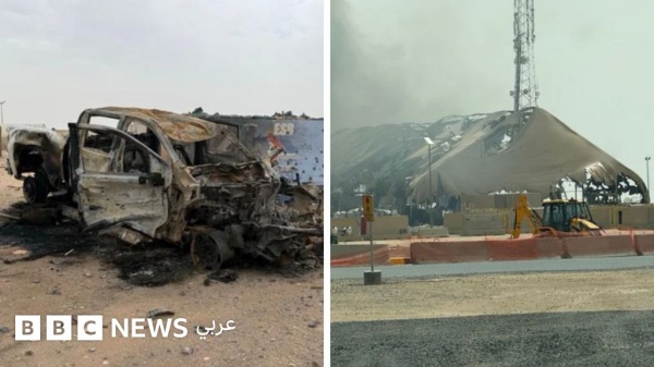 صور ت ظهر أضرارا واسعة في مواقع أمريكية في دول عربية جراء هجمات إيرانية صور ت ظهر أضرارا واسعة في مواقع أمريكية في دول عربية جراء هجمات إيرانية