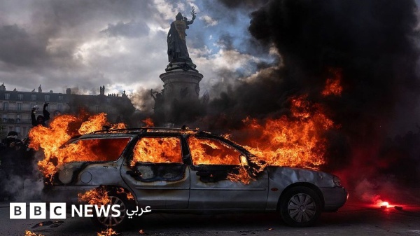 فرنسا تحترق وماكرون يبدو فاقدا السيطرة الإندبندنت فرنسا تحترق وماكرون يبدو فاقدا السيطرة الإندبندنت