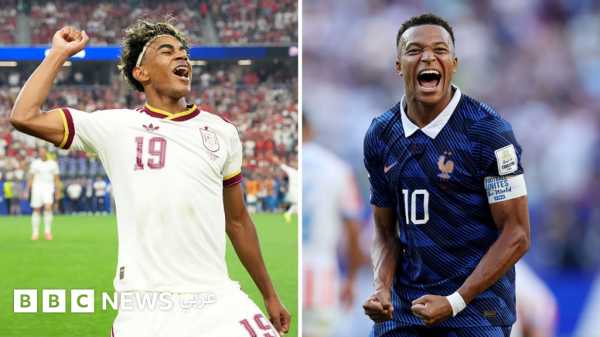 لامين يامال ضد مبابي نجما الليغا على موعد مع مواجهة في كأس العالم لامين يامال ضد مبابي نجما الليغا على موعد مع مواجهة في كأس العالم
