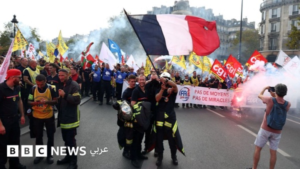 حرائق واحتجاجات طلابية ماذا يحدث في فرنسا