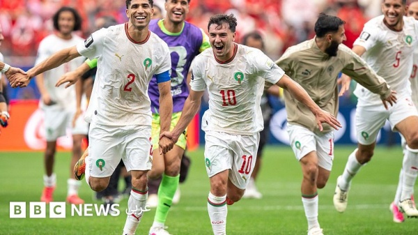 المغرب يعبر إلى الربع بعد الانتصار على كندا ويضرب موعدا مع فرنسا التي أقصت باراغواي