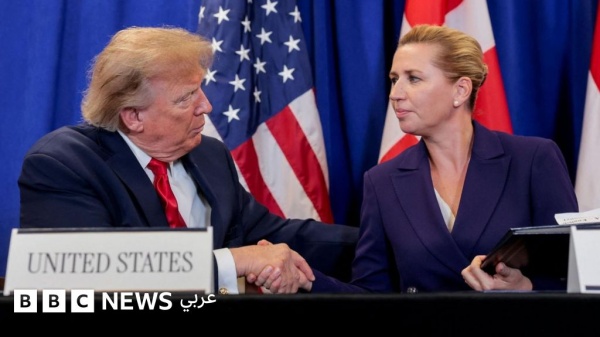 ترامب يوقع اتفاقا يعزز الانتشار العسكري الأمريكي في غرينلاند ترامب يوقع اتفاقا يعزز الانتشار العسكري الأمريكي في غرينلاند