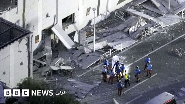 زلزال بقوة 7 1 يضرب جنوب غربي اليابان ومخاوف من سقوط قتلى داخل مركز تجاري